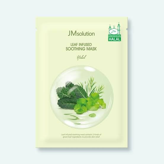 JMsolution Leaf Infused Soothing Mask Halal