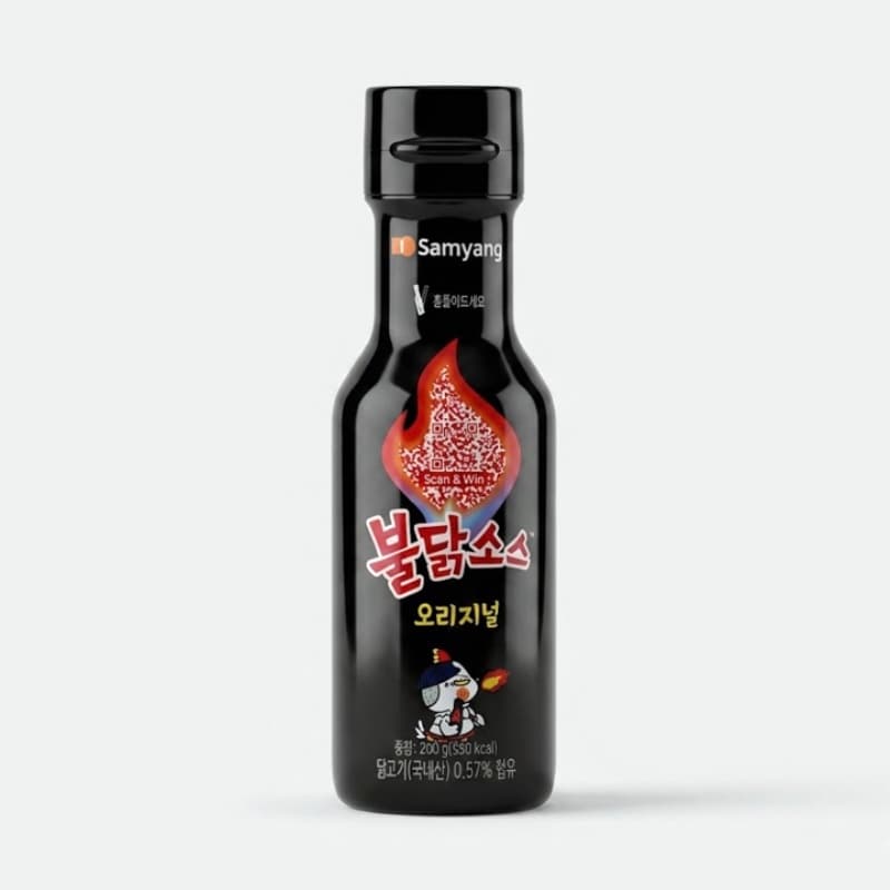 Соус Бульдак Buldak Original Hot Chicken Flavor Sauce 200g