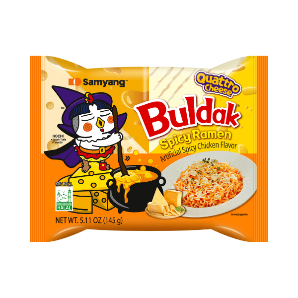 Рамен Бульдак Негади Чиз (Quattro cheese) 145гр