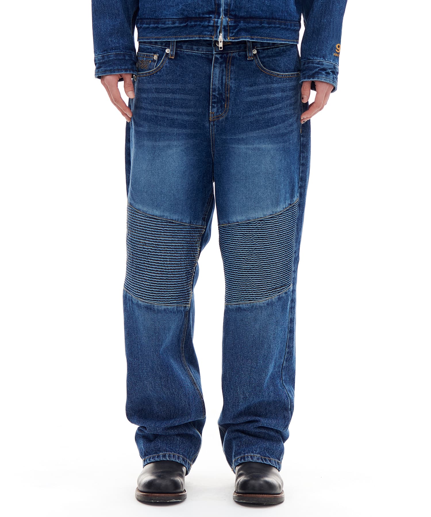 939 Джинсы BIKER DENIM
