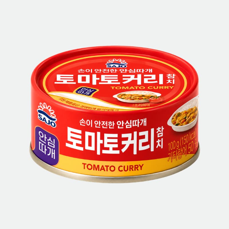 Тунец консервированный SAJO TOMATO CURRY TUNA 108g