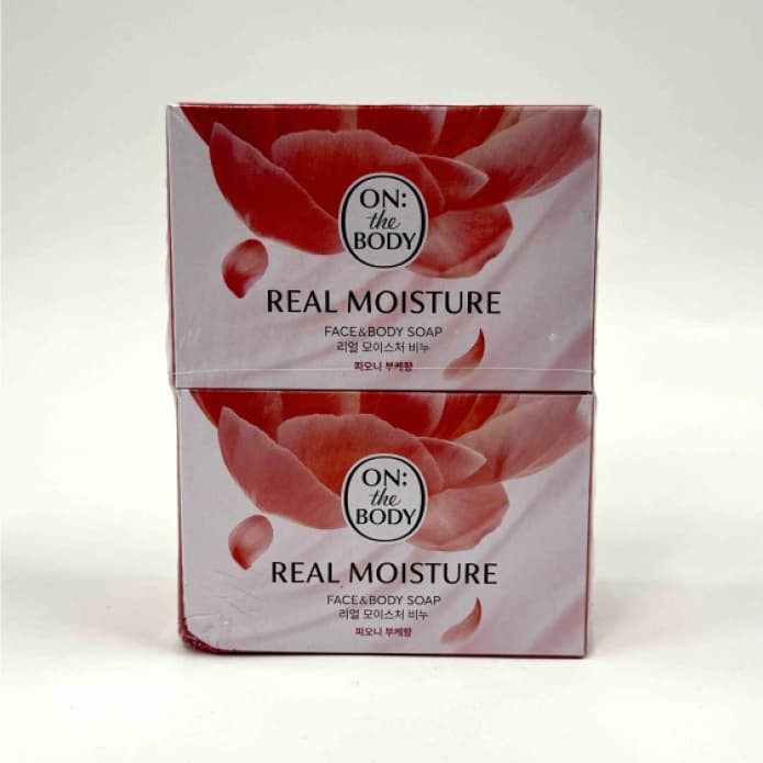 Мыло туалетное ON:THE BODY REAL MOISTURE FIONY SOAP 80 гр.