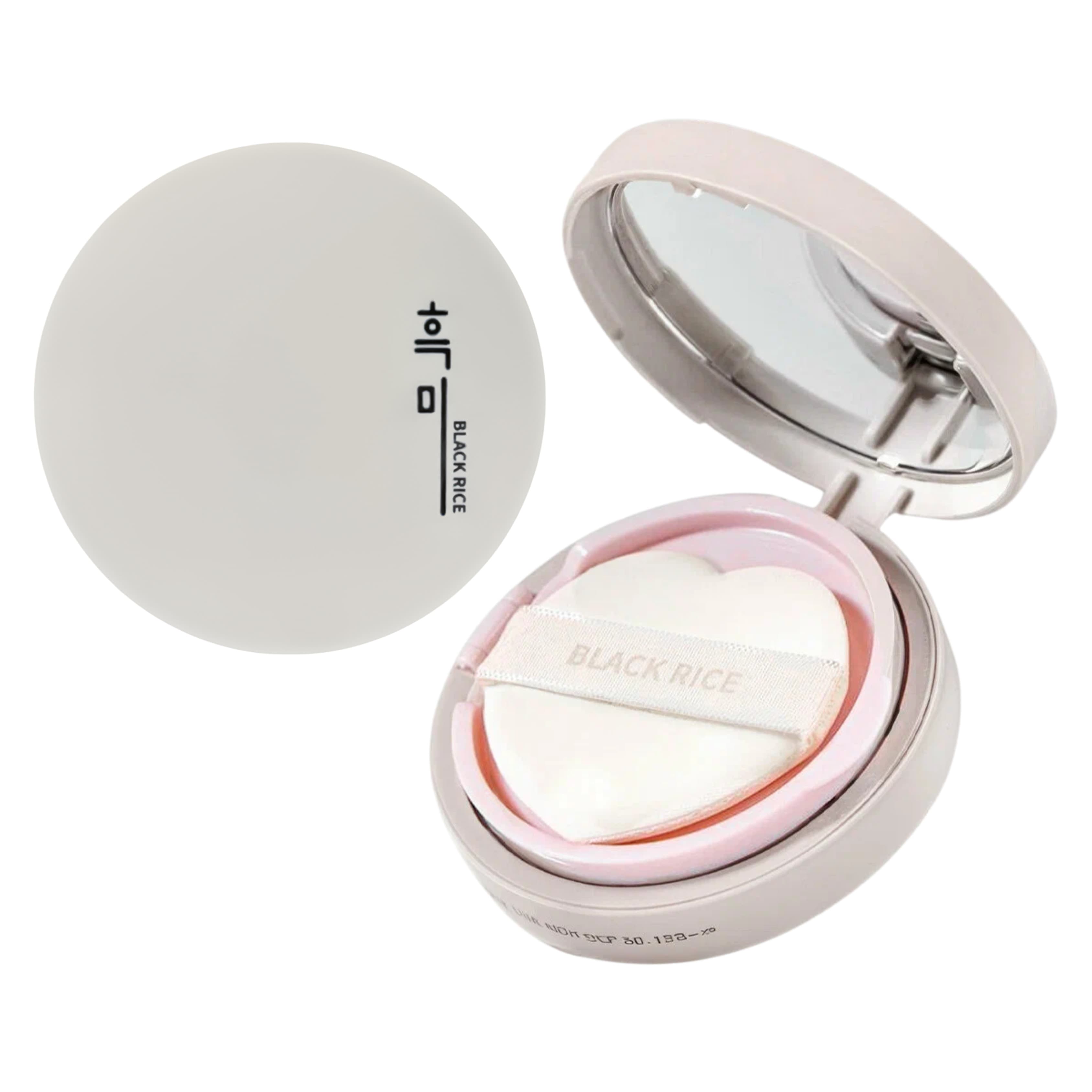 Black Rice long-lasting cushion SPF50+ 12g+12g N25