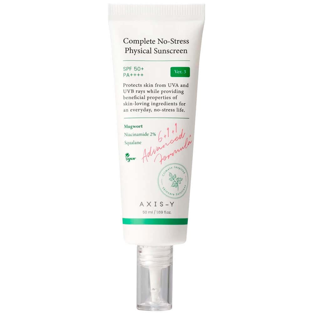 AXIS-Y Complete No-Stress Physical Sunscreen солнцезащитный крем 50 ml